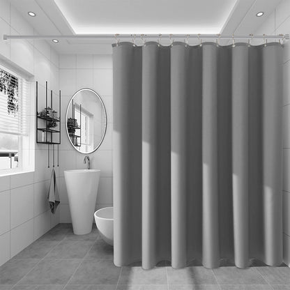Shower Curtain Solid Color Bathroom Curtain Household Bathing Curtain Shower Curtain for Home Hotel