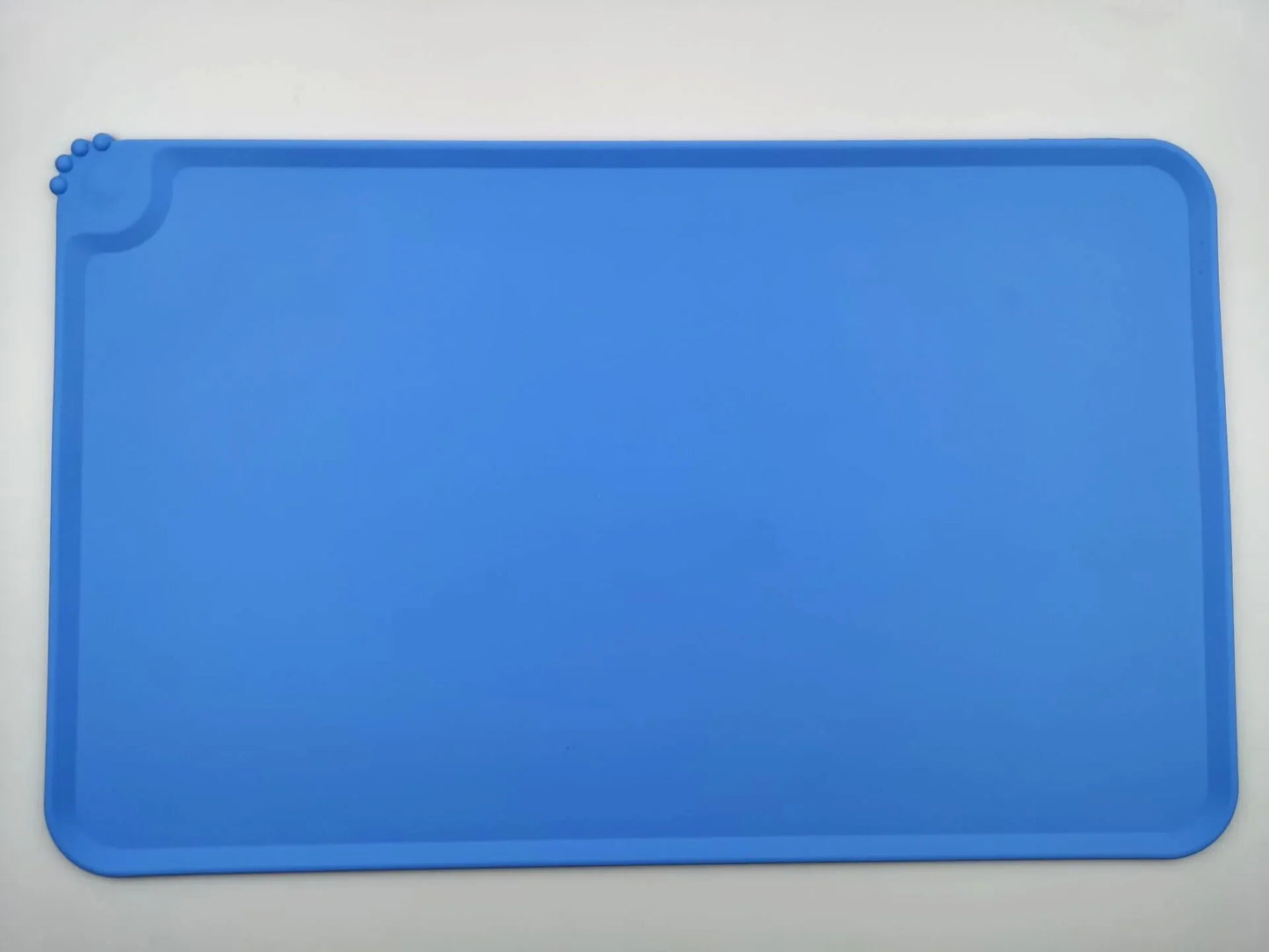 Food Grade Silicone Bowl Mats, Non - slip Food Pan Mat With Border, Waterproof Silicone Pet Placemat, Pet Feeders