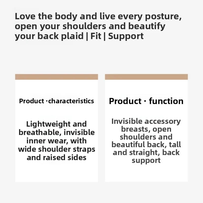 Posture Corrector for Adults - Adjustable Back Brace To Straighten Spine Improve Shoulder Alignment Kyphosis Correction