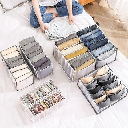 underwear organizer clothes wardrobes box closet room organizers foldable drawer home organization and storage bedroom shelf