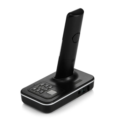 D1002B Cordless Phone System Expandable Home Phone High Contrast Display Handset Expandable Hands Free Handset Phone