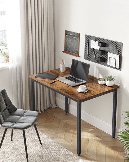 VASAGLE dining table, dining table, kitchen table, 70x110x75 cm, kitchen