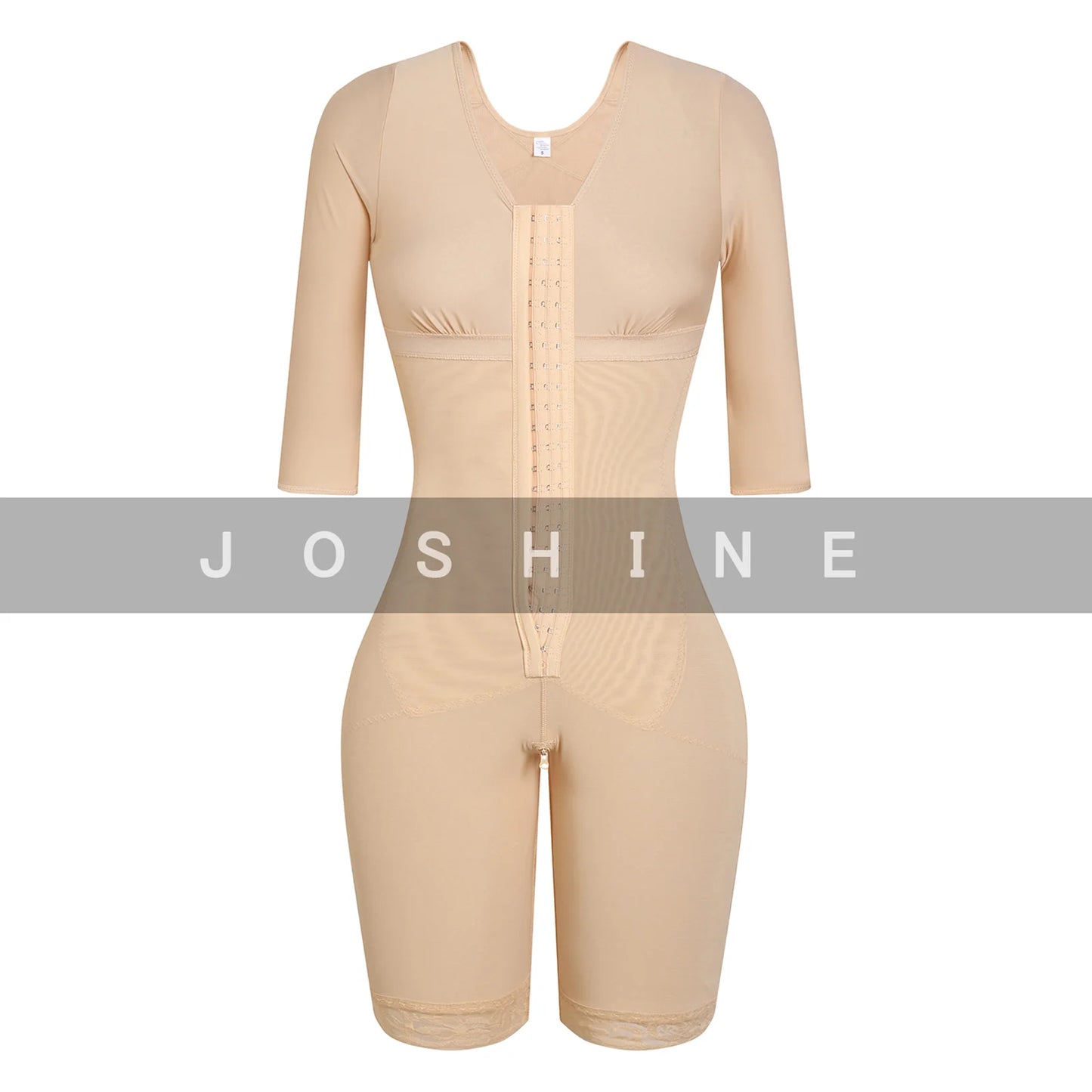 Shapewear jumpsuit with short sleeves Fajas Colombianas Tummy Control Butt Lifter Body Shaper Postpartum Girdle Waist Trainer