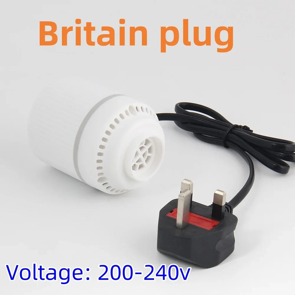 Electric Air Pump for Vacuum Bags, EU, USA, UK, Japan Plug, Suitable for Clothes Storage Bags Labor-saving Compression Tool