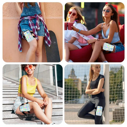 Carnival Leg Harness Bag Adjustable Strap Leg Harness Bag Adjustable Strap Leg Harness Bag Stylish Women Thigh Harness Leg Bag