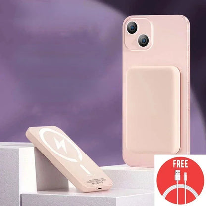 New 50000mAh Magnetic Wireless Power Bank for iPhone 12 13 14 15 Pro Max Portable Charger External Auxiliary Battery Pack