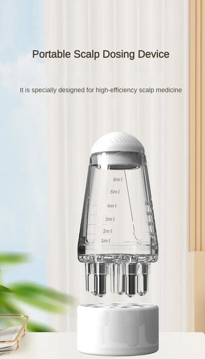 Scalp Applicator Liquid Comb Portable Mini Massage Comb Essential Oil Liquid Guiding Massager Anti Hair Loss Scalp Care Tools