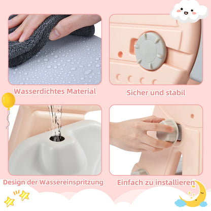 Slide for Children, 4 In 1 Children's Slide Swing with Basketball st, Climbing ladder, Swing Slide Garden Slide for Indoor Outdo