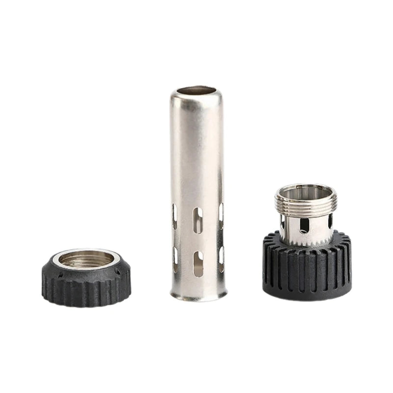 3PCS Soldering Station Iron Handle Accessories Stainless Steel Housing for 936 Iron Head Cannula Iron Tip