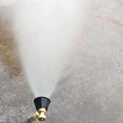 1PCS Brass/Alloy Nozzle Agricultural Atomization Adjustable Nozzle Black Whirlwind Agricultural sprinkler Head Garden Tool