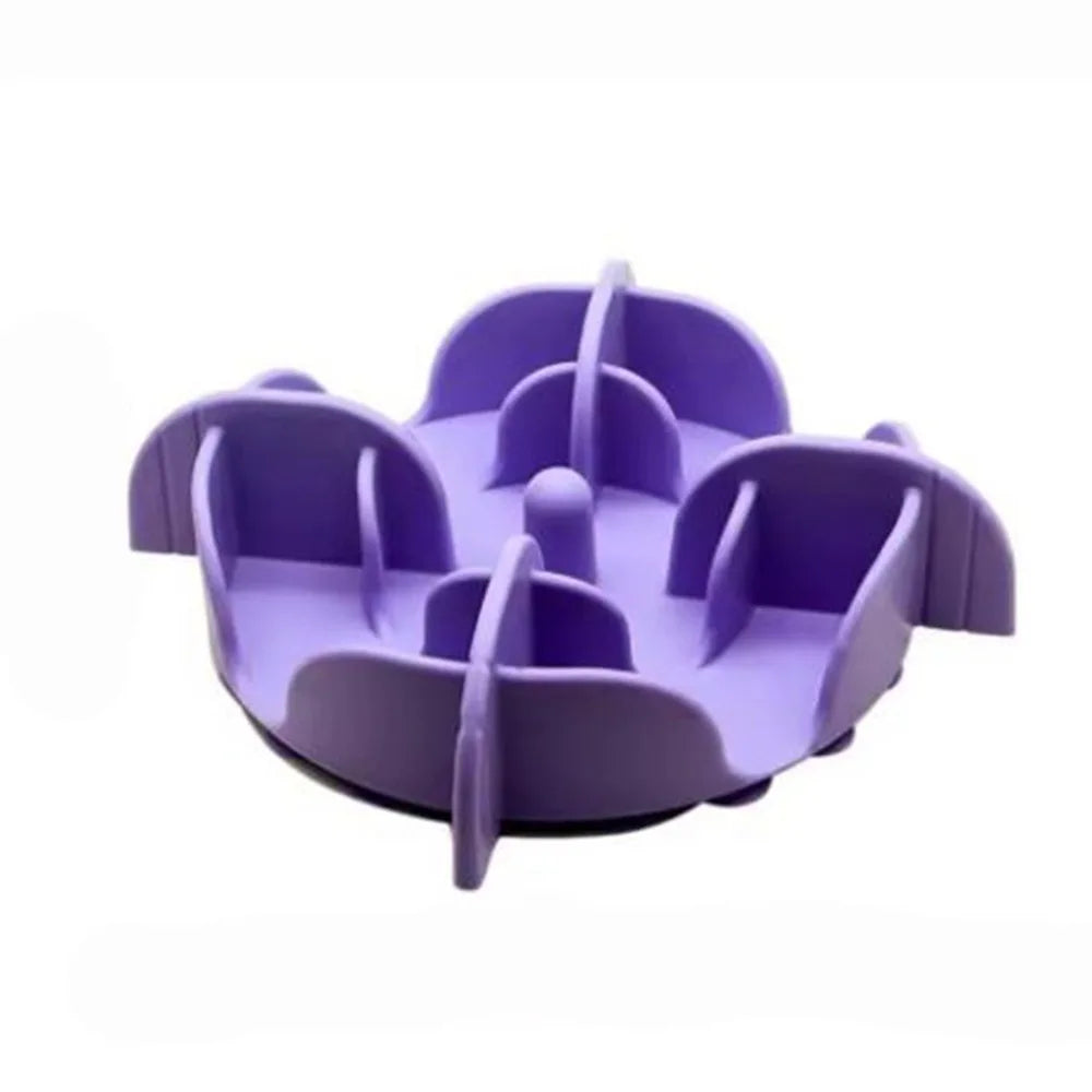 Practical Silicone Dog Slow Feeder Safe Soft Pet Slow Food Bowl Nonslip Anti Choking Puppy Feeding Bowl for Pet