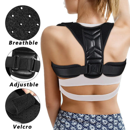 Upper Back Support Posture Band Braces Clavicle As Support Back Straightener Shoulder For Men And Women，Improve Your Posture