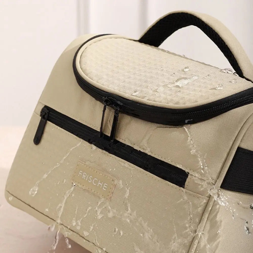 Reusable Zipper Handle Lunch Box Durable Large Capacity Insulated Lunch Bag Waterproof Sturdy Tote Food Container Travel