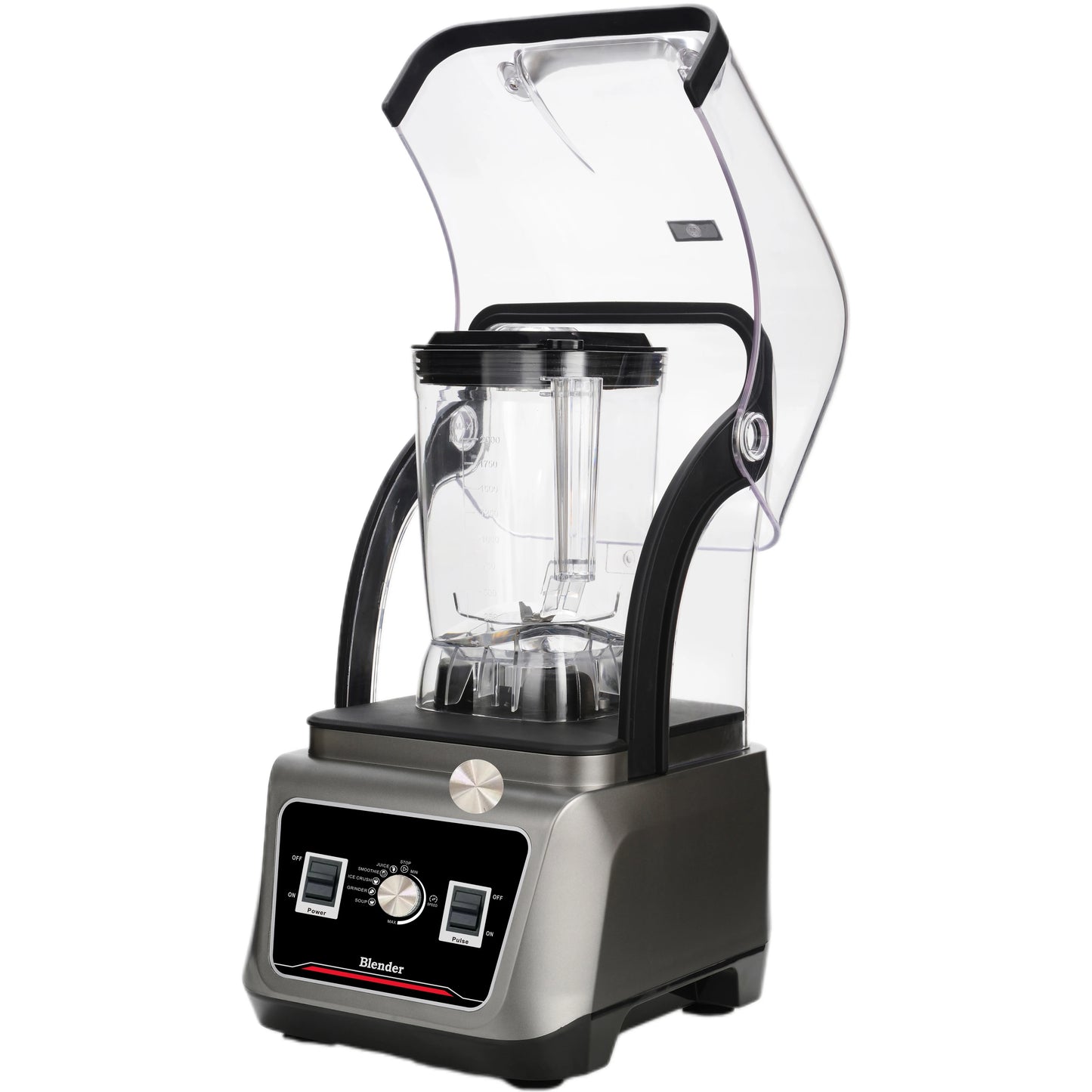 Wholesale 2L Blender for Business Household Smoothie Maker 23000r/min Stainless Steel Blade Restaurant Ice Blender Easy-Clean