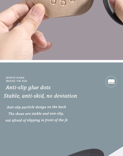 Half Insoles for Shoes Inserts Forefoot Insert Non-slip Sole Cushion Reduce Shoe Size Filler High Heels Pain Relief Shoe Pads