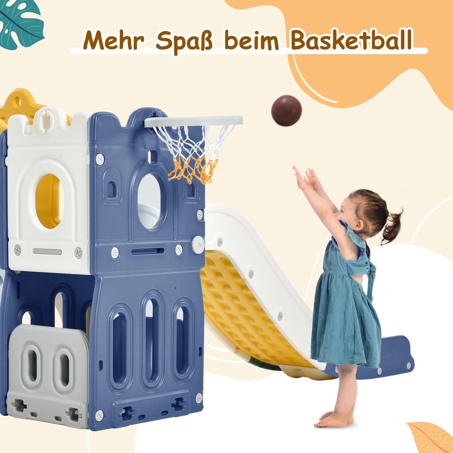 Slide child Swing Combination Children Multi-function Indoor Slide Swing Baby Home Storage Slide Swing Combination Children Park