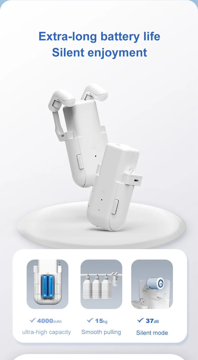 Smart For Home Curtain Opener Electronic Roman Rod/T-track/U-rail Curtain Motor Robot Remote Button Control Curtain Switch Robot