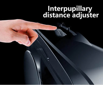 Virtual Reality 3D VR Headset Smart Glasses Helmet for Smartphones Cell Phone Mobile 7 Inches Lenses Binoculars Goggles Devices