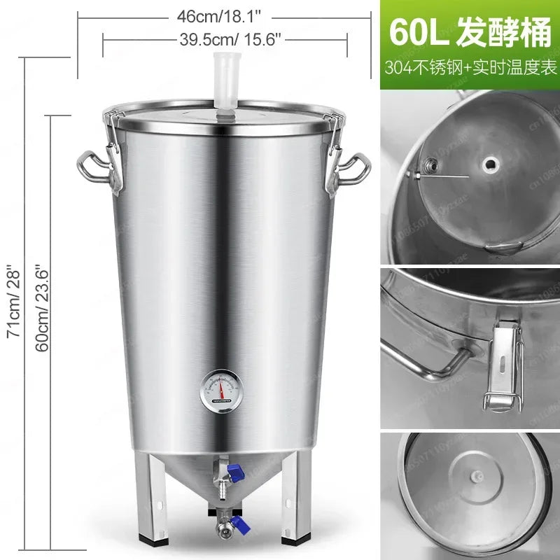 304 Stainless Steel, Craft Beer Machine, Home Brewing Equipment, Commercial Automatic