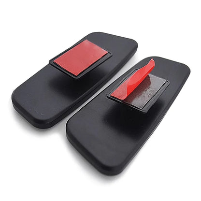 2Pcs Car 360 Degree Adjustable Blind Spot Mirror Auxiliary Rearview Convex Mirror Round Frame Wide Angle Mirrors For Car Reverse