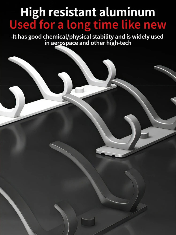 no drill Door Behind Hook Storage Wall Hanging Clothes Hanger Coat Hook Punch-free Hanger Bedroom Organizer Storage Kitchen Acce