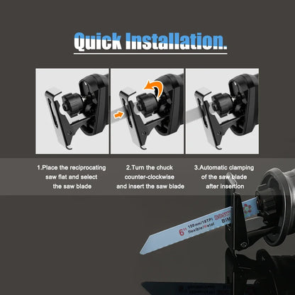 10Pcs Reciprocating Saw Blade Hand Saw  Wood Metal Reciprocating Saw Power Tools Accessories