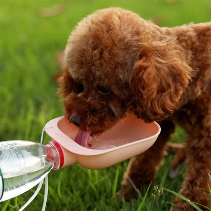 Portable Pet Water Bottle Travel Dog Cat No-Spill Drinking Cup for Leakproof Dogs Cats Dispenser for Hiking Walking