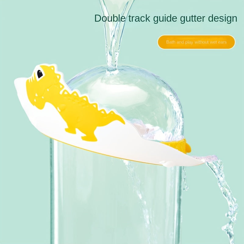 Baby Soft Rubber Waterproof Shampoo Cap, Children Shampoo Artifact, Baby Shampoo Cap Waterproof Ear Protector