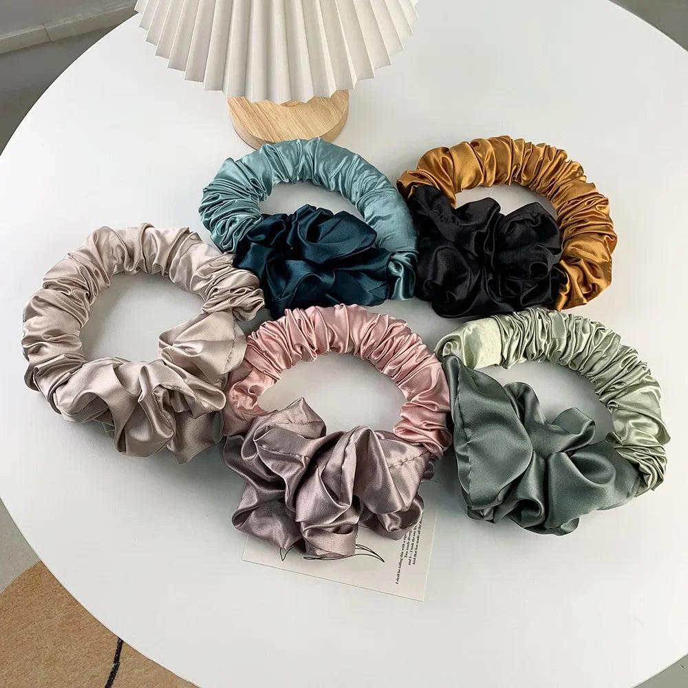 No Heat Soft Hair Curlers Lazy Hair Rollers Heatless Curling Rod Headband Sleeping Silk Curls Ties Perm Rods Hair Styling Tools