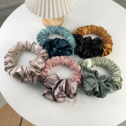 No Heat Soft Hair Curlers Lazy Hair Rollers Heatless Curling Rod Headband Sleeping Silk Curls Ties Perm Rods Hair Styling Tools