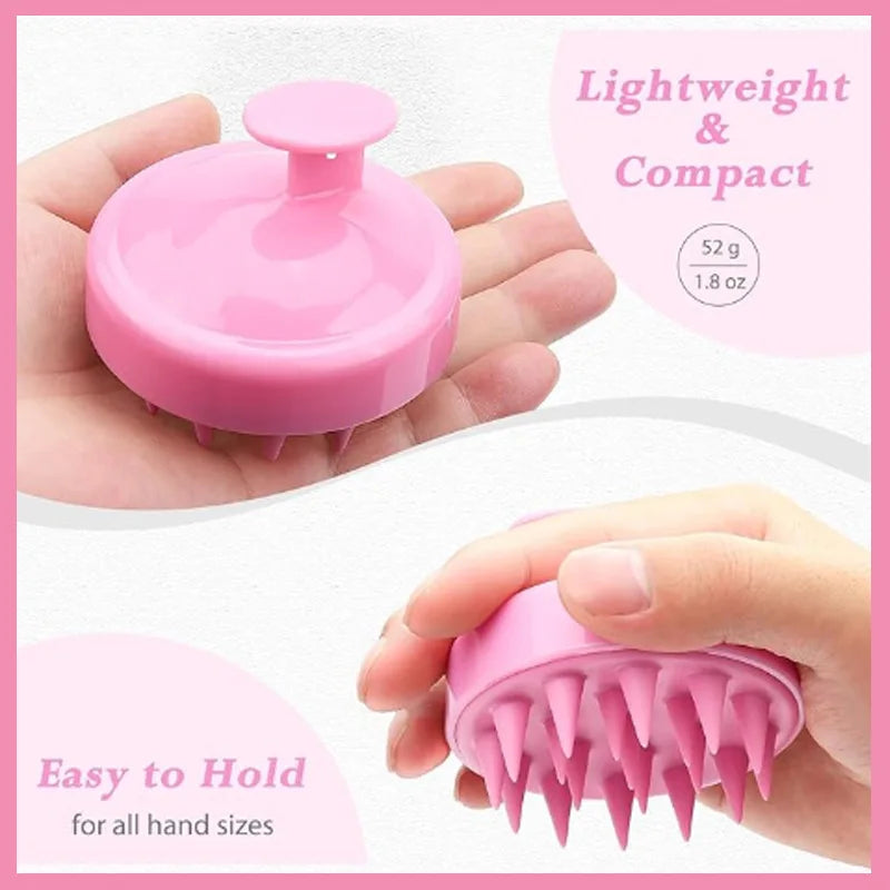 1PC head cleaning and massager dry wet scalp brush soft massage cushion airbag non-invasive scalp cleaning deep conditioning