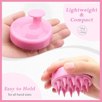 1PC head cleaning and massager dry wet scalp brush soft massage cushion airbag non-invasive scalp cleaning deep conditioning
