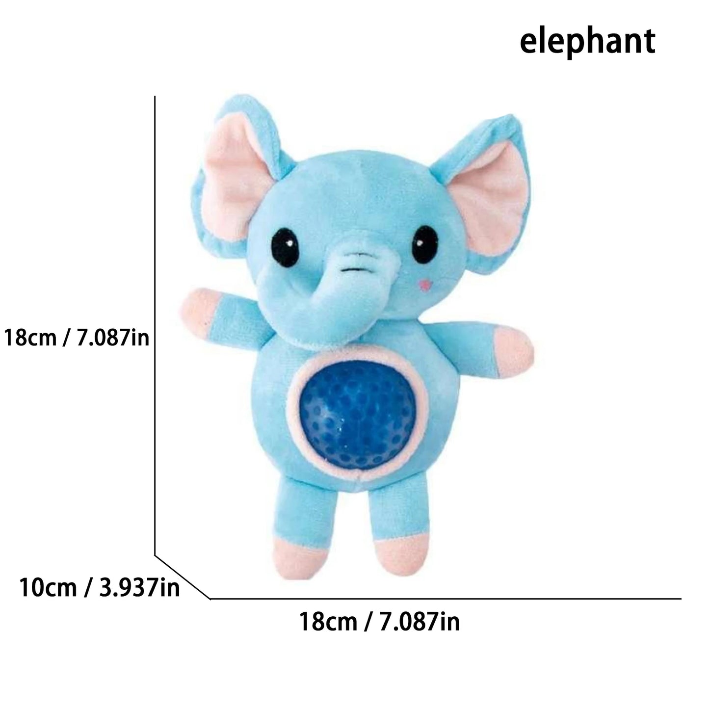 Plush Doll Pinch Fun Toy Creative Unique Stress Relieving Toy Pinch Ball Small Monster Gift