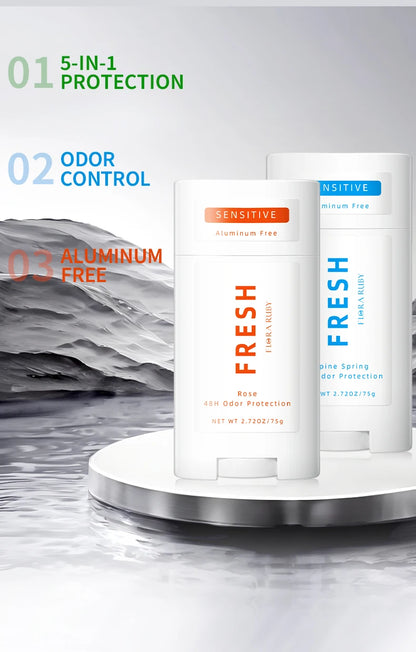 Deodorant Contains Naturally Derived Ingredients, 72 Hour Odor Control | Deodorant for Women Men, Aluminum Free, Coconut Oil 75g