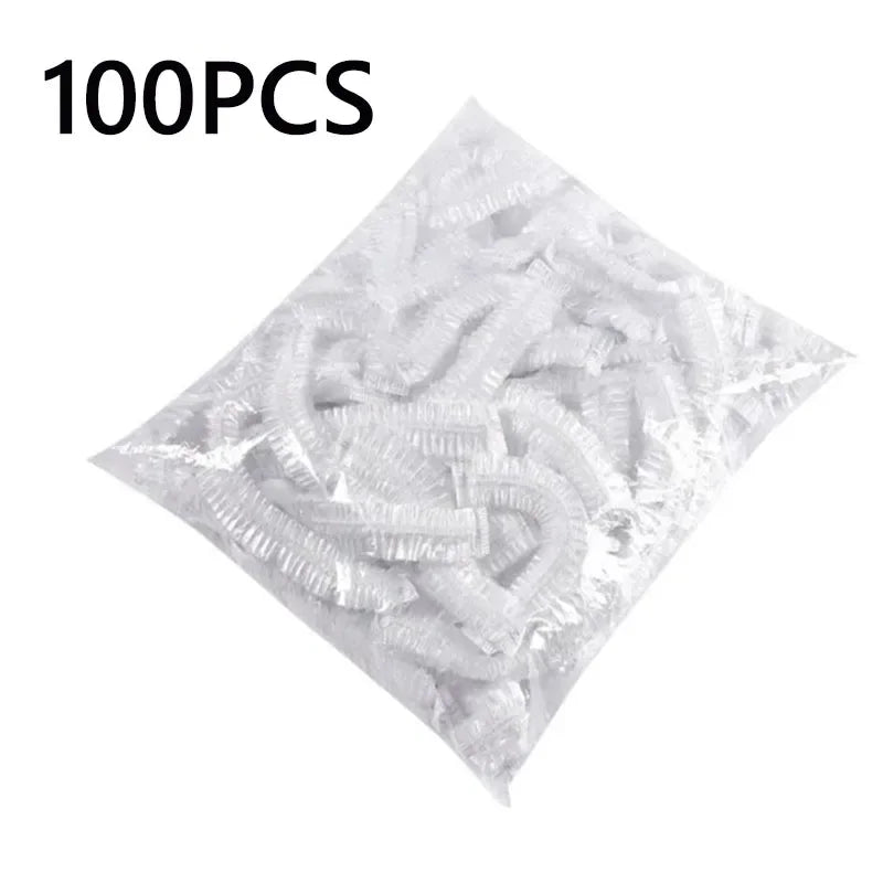 10/50/100/150/200pcs Reusable Disposable Food Cover Plastic Wrap Durable Elastic Food Lids for Bowls Elastic Plate Covers