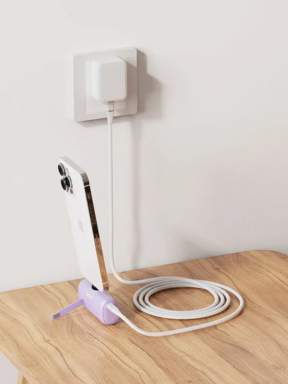 New Mini Capsule Power Bank Pocket Fast Charging Digital Display Power Bank Holder Portable Power Bank for iPhone,Xiaomi,Huawei