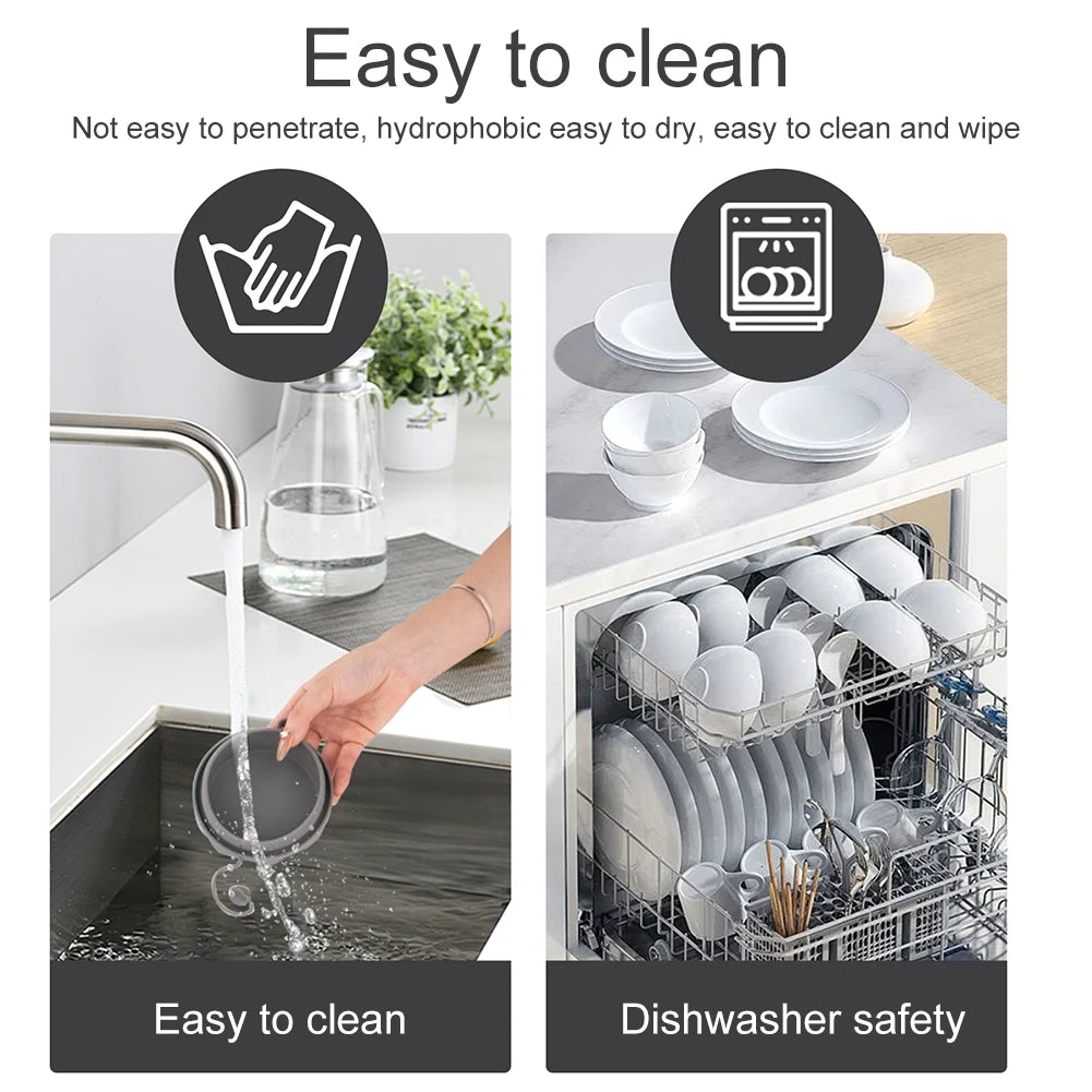 Anti Slip Silicone Sink Mat Essential Kitchen Accessory for Protecting Dishes and Reducing Noise in Center Drain Sinks