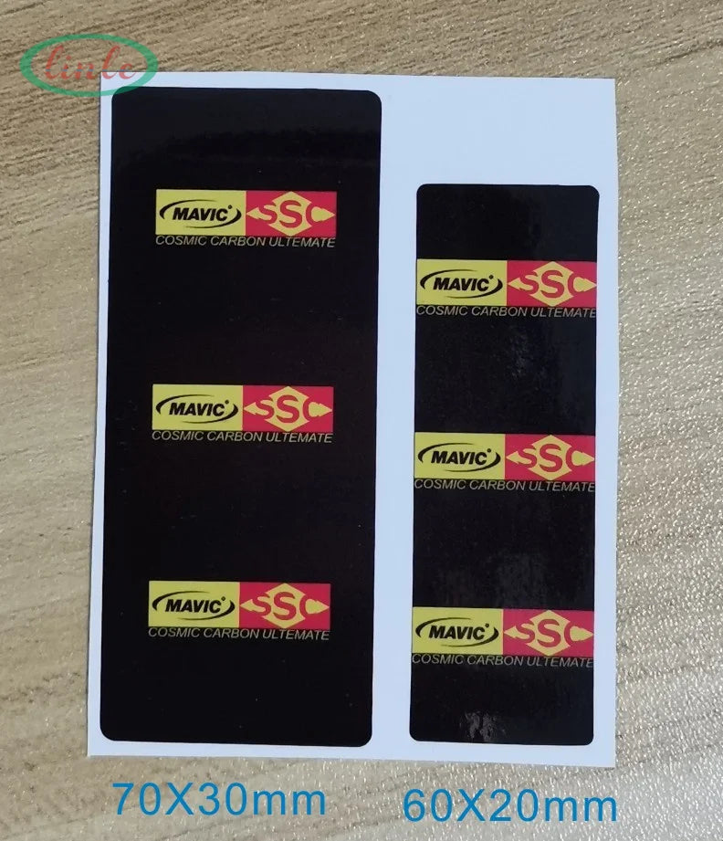 350 Road Bike Hubs Stickers MTB Wheels Hubs Stickers Glossy Front and Rear Hubs Stickers Decoration Protective Film