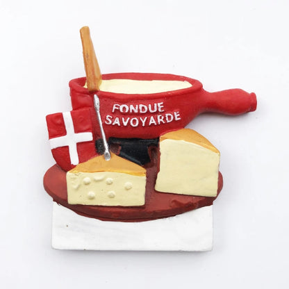 Europe Switzerland 3D Fridge Magnets Tourism Souvenir Refrigerator Magnets Sticker Collection Handicraft Decoration Articles