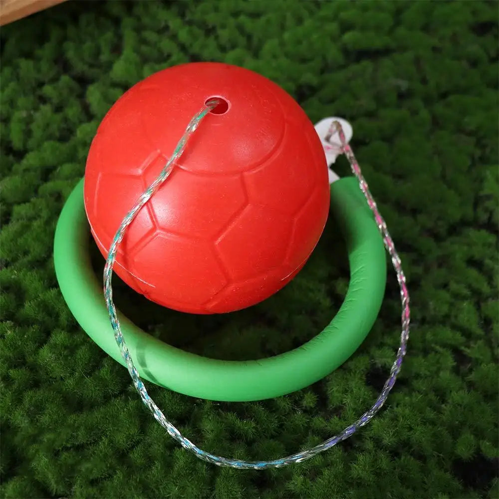Foot Hoop Ball Foot Jumping Ball on String Exercise Sports Reaction Training Ball Skip Ropes Sports Height Growth