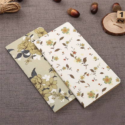 Notebook Kraft Cover Vintage Diary Blank Stationery Planner Writing Paper for Students School Office Supplies