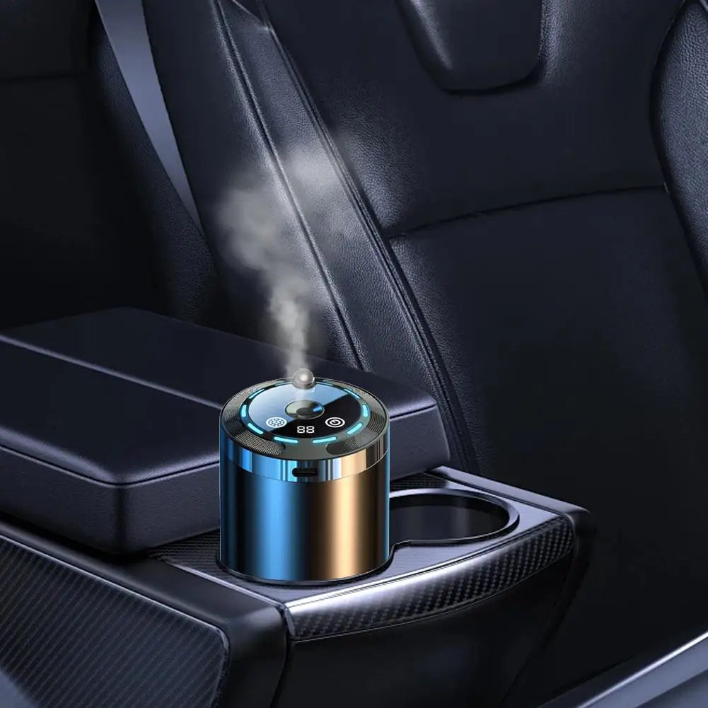 Car Diffuser Humidifier Cool Mist Sprayer Aromatherapy Diffusers Odor Eliminator Auto Home Bedroom Office Air Freshener