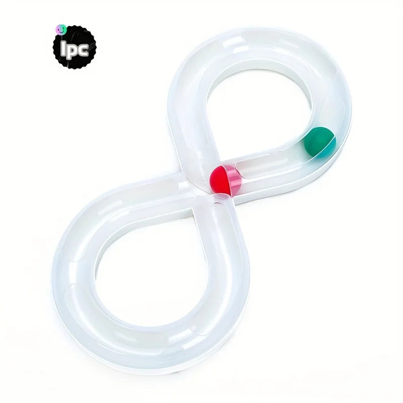 Interactive Cat Turntable Toy - Engaging Track for Indoor Play & Kitten Fun, Durable Plastic, The best gift for cats