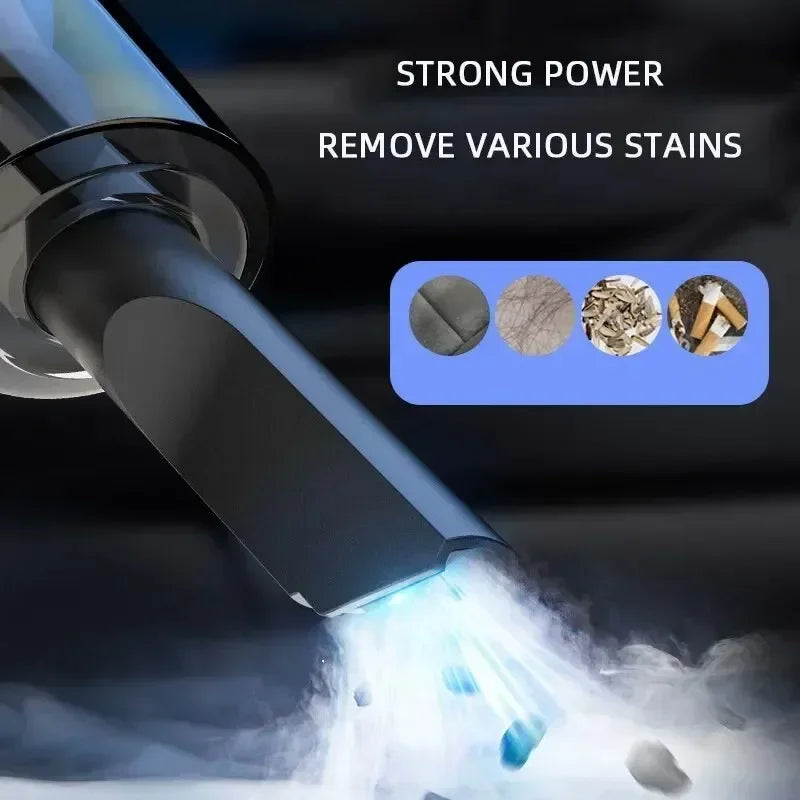 Handheld Vacuum Cleaner Cordless USB Charging Portable for Car Home Office Pet Hair Strong Suction Lightweight Mini Cleaner