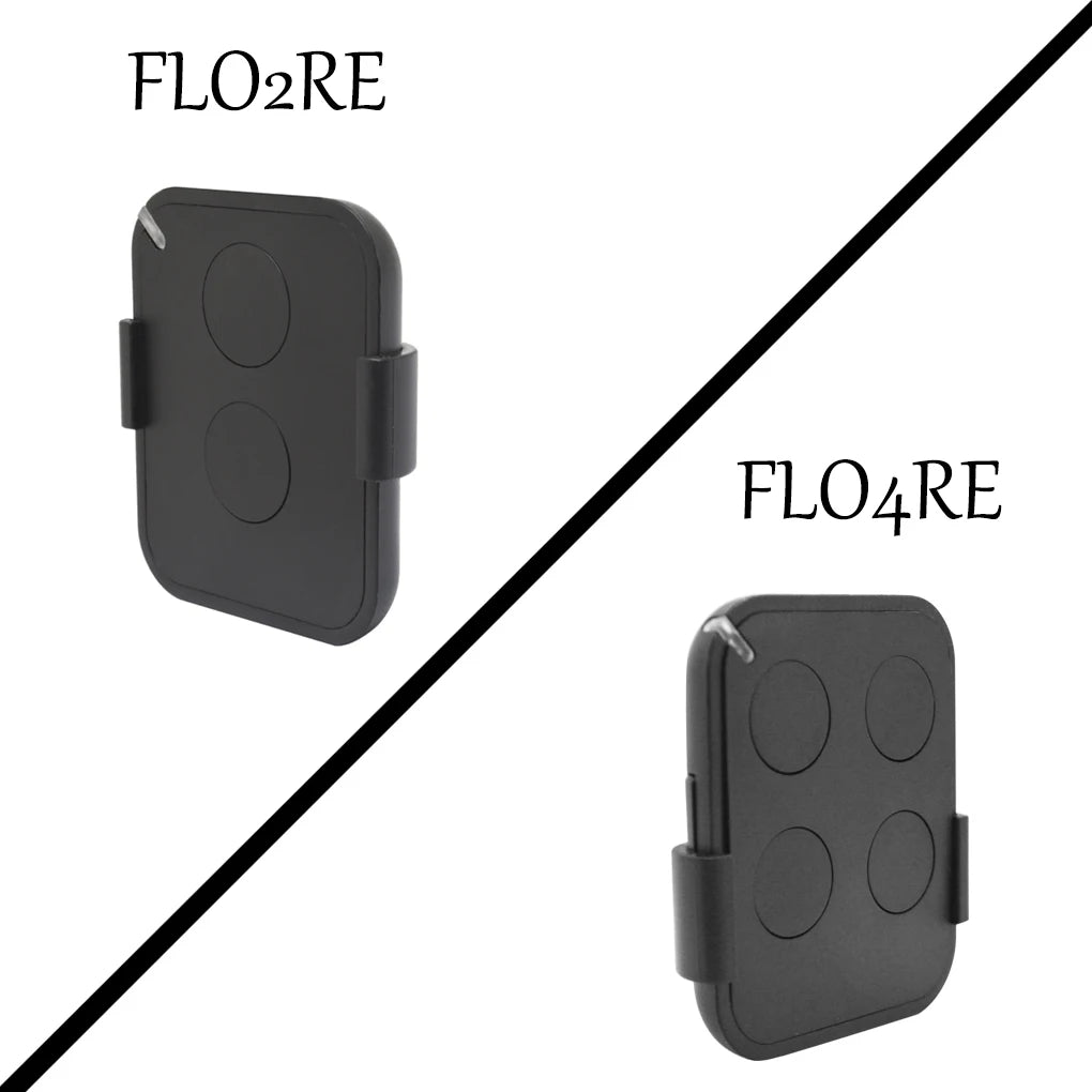 433.92MHz FLOR FLO2RS Rolling FLO4RS ON1 ON2 ON4 INTI1L INTI2L INTI1Y INTI2Y Garage Gate Opener Remote Control 2PCS