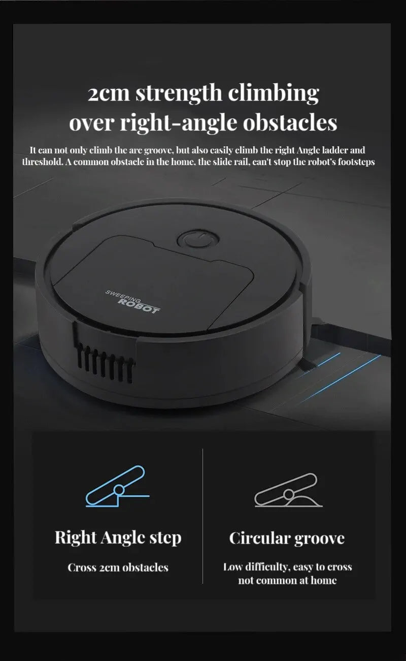 Intelligent Sweeping Robot Household Mini Vacuum Cleaner Dust Sweeping Mopping Three In One