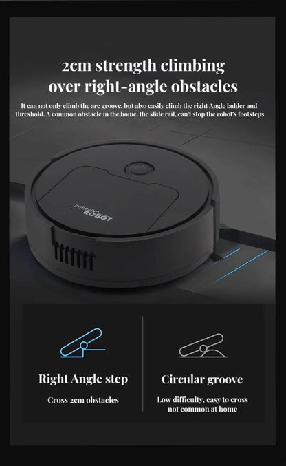 Intelligent Sweeping Robot Household Mini Vacuum Cleaner Dust Sweeping Mopping Three In One