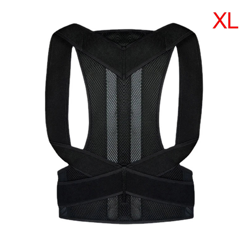 Posture Corrector Back Brace Stop Slouching And Hunching Adjustable Back Trainer Unisex Correction Belt