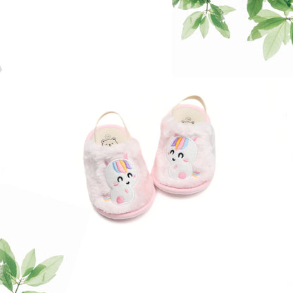 Baby slippers for babies learn to walk, non-slip and anti-fall, suitable for 0-6-12-18 months, soft and breathable soles, suitab
