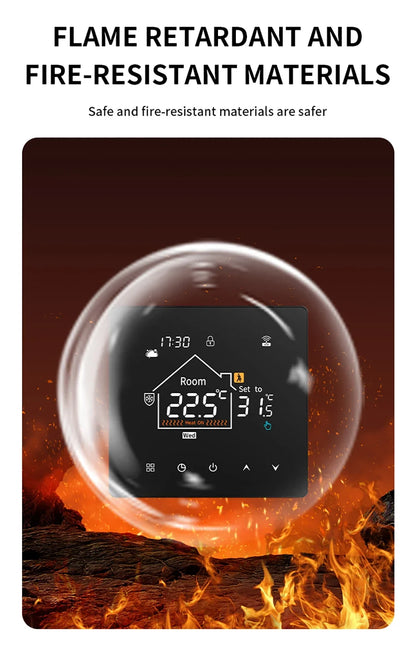 Smart Home Assistant Digital Temperature Controller Water Heater for Home Automation Thermostat Boiler Zigbee Thermostatic Tools